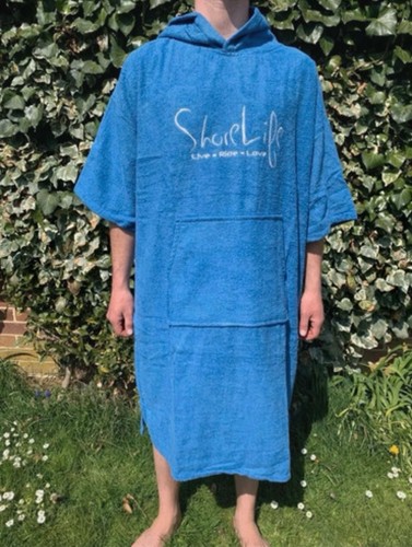 Bamboo poncho towel changing - poncho, towel/changing