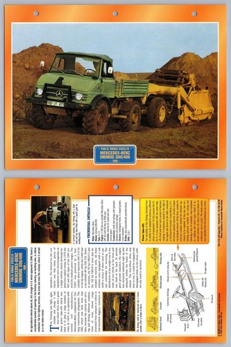 Mercedes benz unimog u80 406 - mercedes-benz,