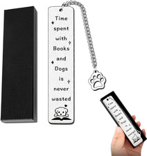 Dog Bookmark for Women Men