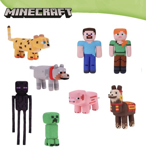 Minecraft plush toy steve - minecraft, alex