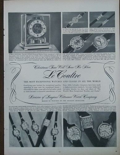 1955 coultre watches - coultre,