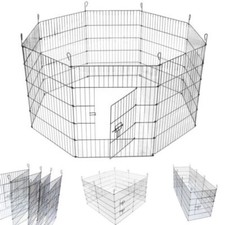 Pet playpen dog pen puppy rabbit indoor/outdoor enclosure run cage foldable  Dog