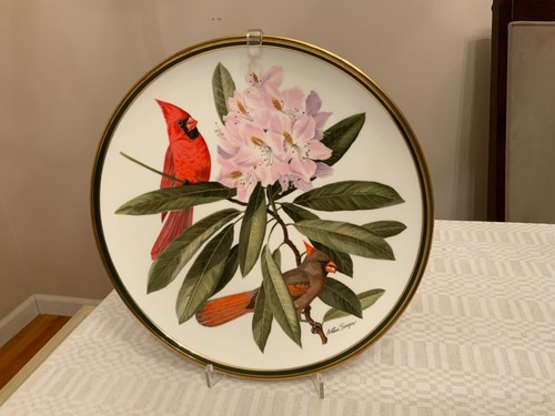 Franklin porcelain plate - porcelain,