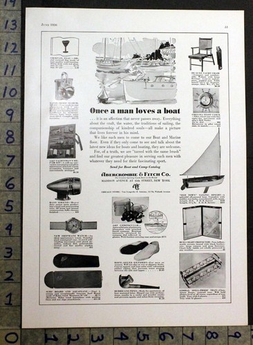 1936 abercrombie fitch sport - abercrombie,
