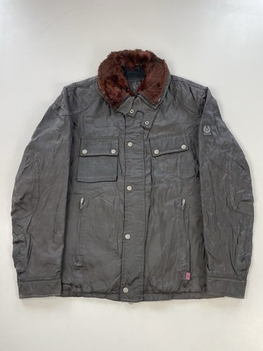 Belstaff men waxed vinyl - men's, l