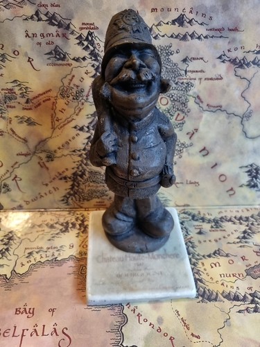 Handmade decor smiling police - smiling,
