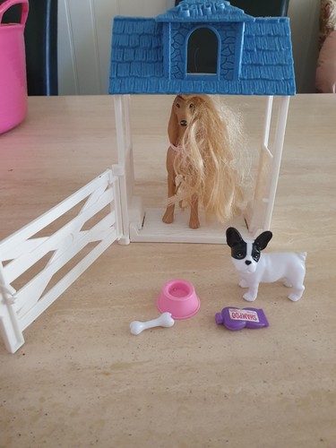 Vintage barbie doll dogs - vintage,
