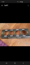 Guinness Tray 4 Pint Glass