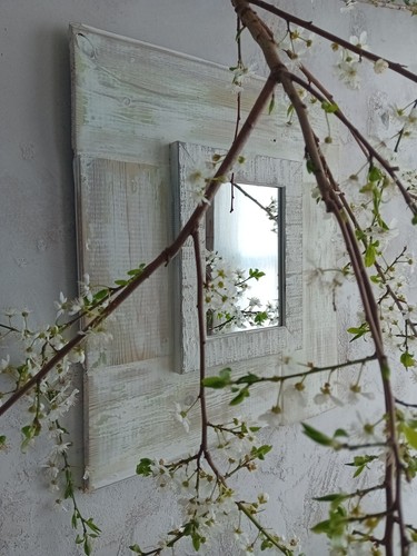 Vintage rustic timber painted - timber,