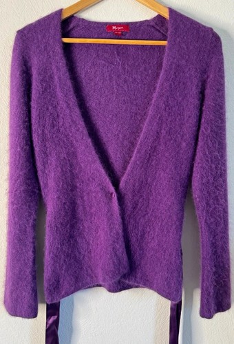 Monsoon purple wool - purple, angora