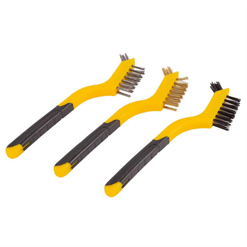 3pc wire brush - wire, mini