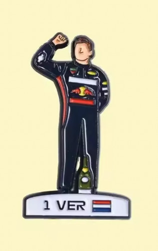 Formula enamel pin - 1, badge