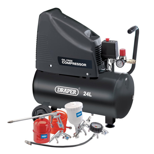 Air compressor tyre inflator - air,