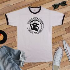 SHARP - RINGER T-SHIRT (FOL Branded SKINHEADS AGAINST RACIAL PREJUDICE Ska SKIN)