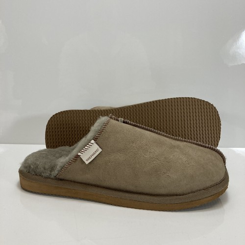 Mens genuine sheepskin mule - sheepskin,