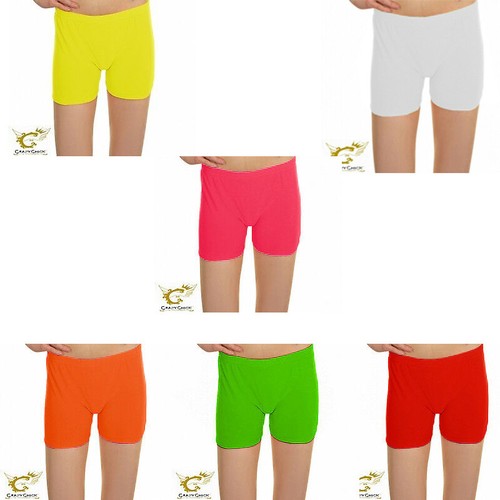 Kids lycra hot pant knicker - hot,