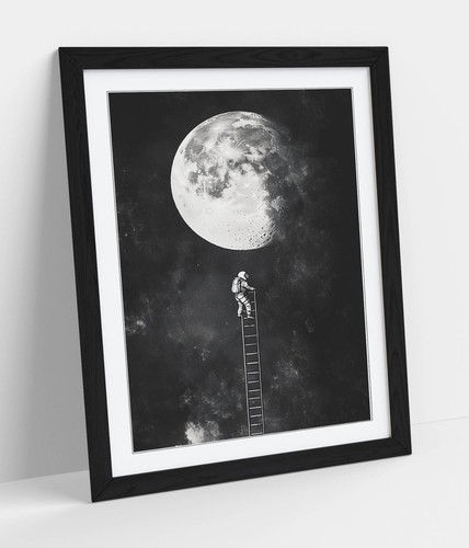 Astronaut climbing ladder - astronaut,