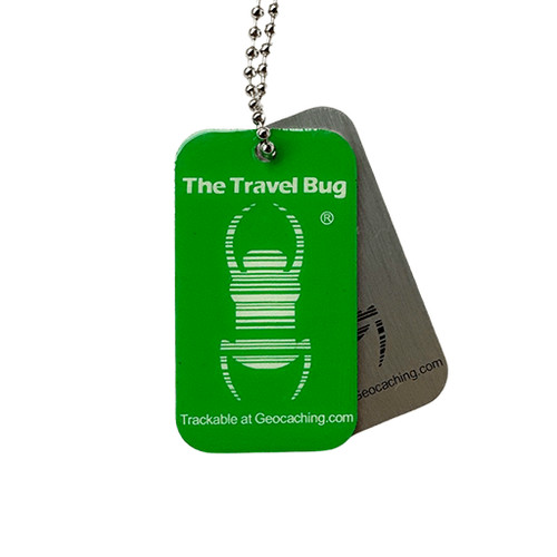 Green geocaching travel - green,