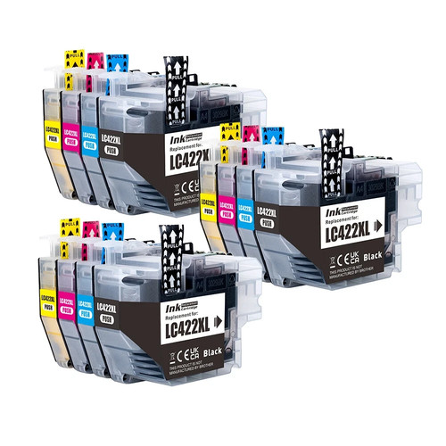 Ink cartridge lc422xl fits - 12,