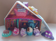 Squishville Ski Chalet & Accessories Playset With 5 Mini Squishmallows