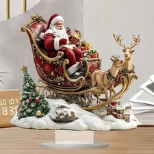 Santa Claus Snowman Festival