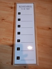 "Remember To Do Today" List Planner Whiteboard Dry Erase Wipe Board Scabble Gift