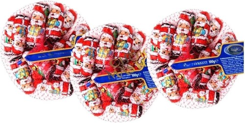 Chocolate santa net - chocolate,