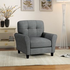 Tufted Upholstered Living Room