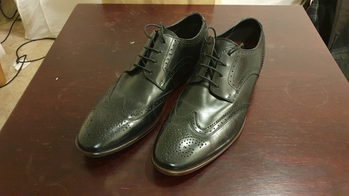 Black derby shoes 5 - shoes, uk