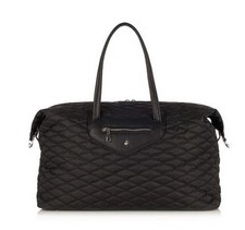 Knomo Huntley Black Quilted