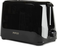 PIFCO® Black Toaster 2 Slice