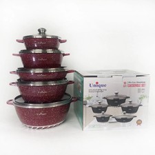 Unique 10pc Granite Casserole
