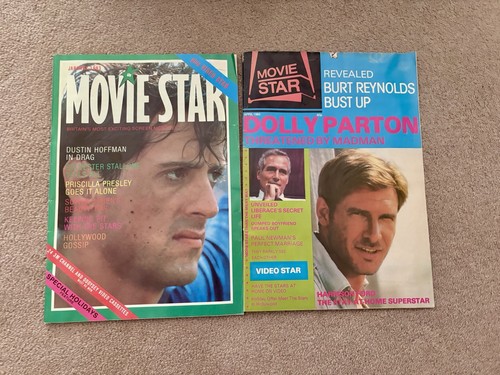 Vintage movie star magazines - movie,