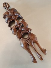Vintage Hand Carved Tribal /