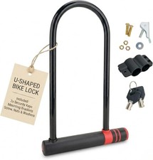 Bike Lock U Shaped With Two