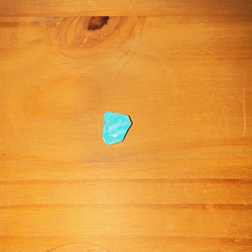Blue turquoise rough freeform - blue,
