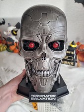 Terminator Salvation BluRay Limited T-600 Skull Head Endoskeleton Schwarzenegger