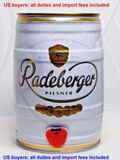 Empty Beer Barrel RADEBERGER
