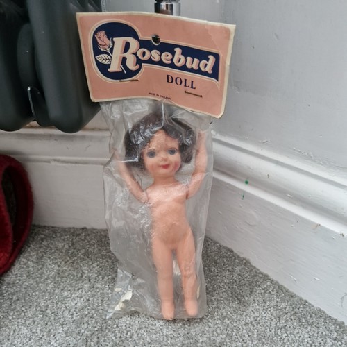 Vintage doll 50s rosebud - doll,