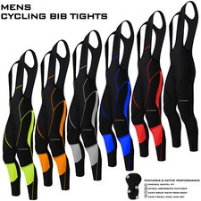 Mens Cycling Bib Tights Long