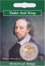 Tudor Shakespeare Seal Ring -