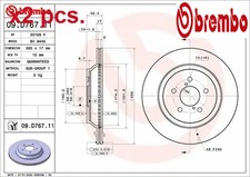 X2 PCS REAR BRAKE DISC SET