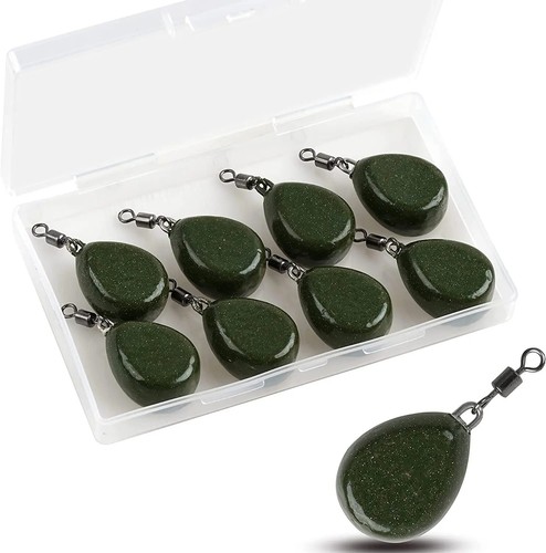 8pcs box carp - carp, weights