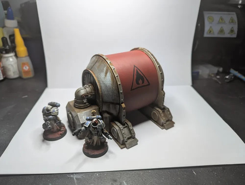 Grimdark wargaming gas tanks - grimdark,