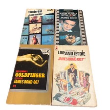 James Bond Vintage Book Bundle