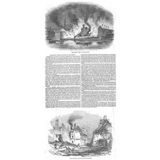 GRAVESEND The Great Fire -