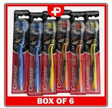 6 Colgate Zig Zag Charcoal