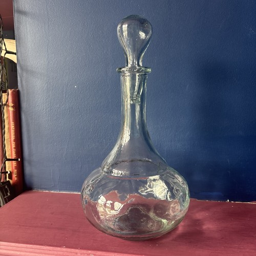 Vintage recycled glass drinks - glass,