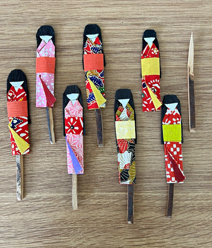 Japanese wooden forks for - japanese,