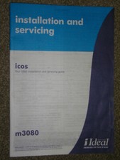 Ideal Icon M3080 Condensing Boiler User Manual and Instalation Guide